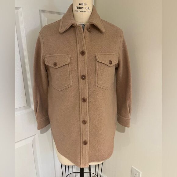 Wilfred Free Aritzia‎ The Ganna Shirt Jacket Merino-wool shacket women’s XS - Picture 1 of 5